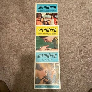 Three SEVENTEEN booklets, copyright 1968, Very Good Condition, 44 pages each.